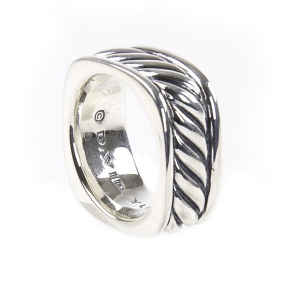 💢SOLD 🛑David Yurman Narrow SS Sculpted Cable - Picture 3 of 8